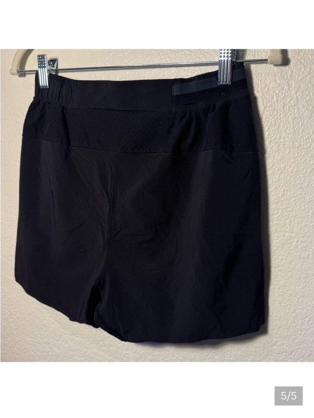 Lululemon Men’s Fast & Free Black Active Shorts Size Small Gently Used